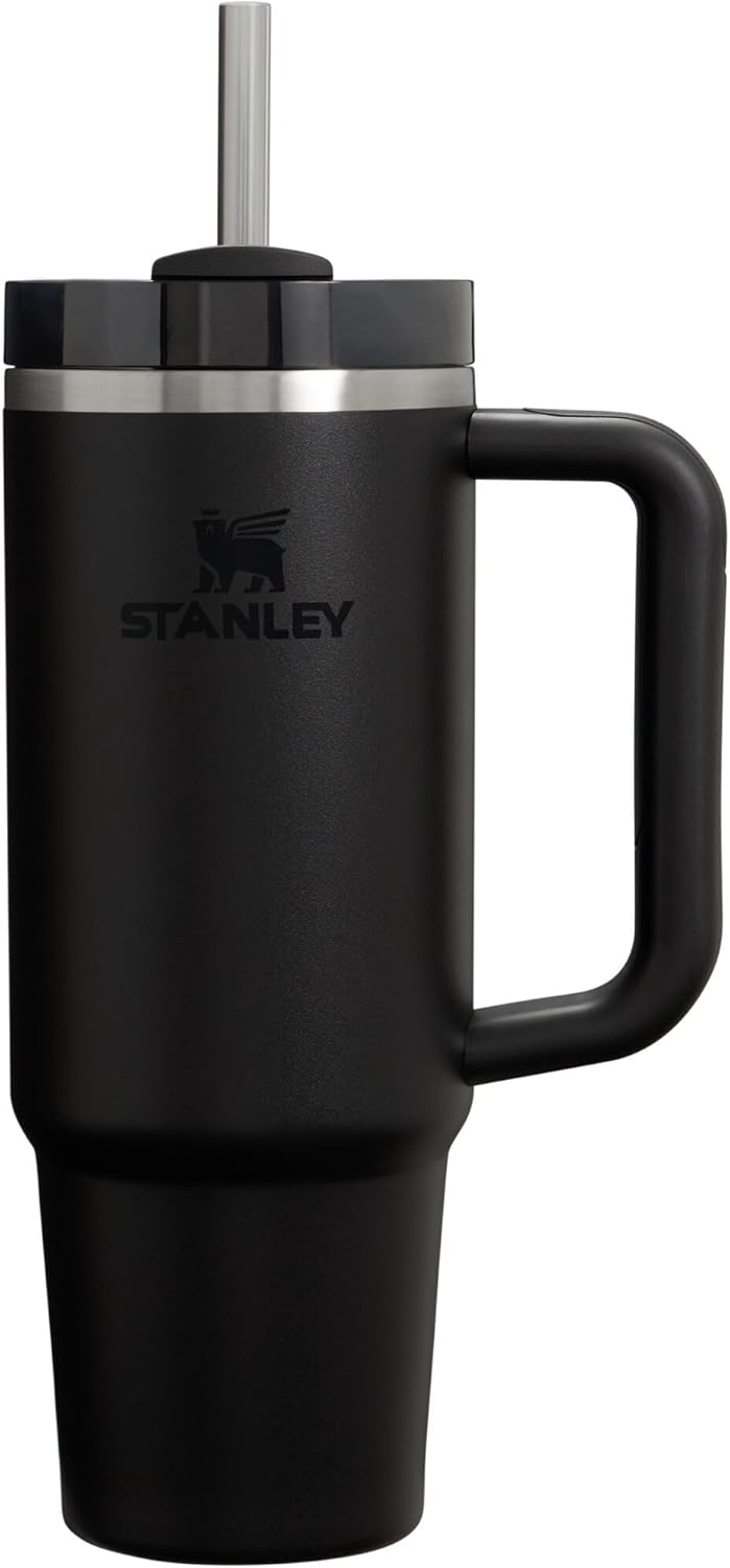 Stanley Quencher H2.0 Tumbler with Handle and Straw 30 oz | Flowstate 3-Position Lid | Cup Holder Compatible for Travel | Insulated Stainless Steel Cup | BPA-Free | Exclusive Lupine