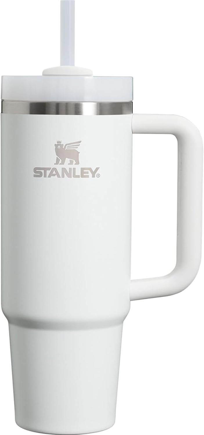 Stanley Quencher H2.0 Tumbler with Handle and Straw 30 oz | Flowstate 3-Position Lid | Cup Holder Compatible for Travel | Insulated Stainless Steel Cup | BPA-Free | Exclusive Lupine