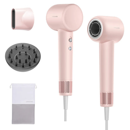 Dreame Hair Gleam High-Speed Hair Dryer – Lightweight Ionic Hair Dryer with Diffuser, Smoothing Attachment, Quiet 59 dB Operation & Intelligent Temperature Control - PuriLite