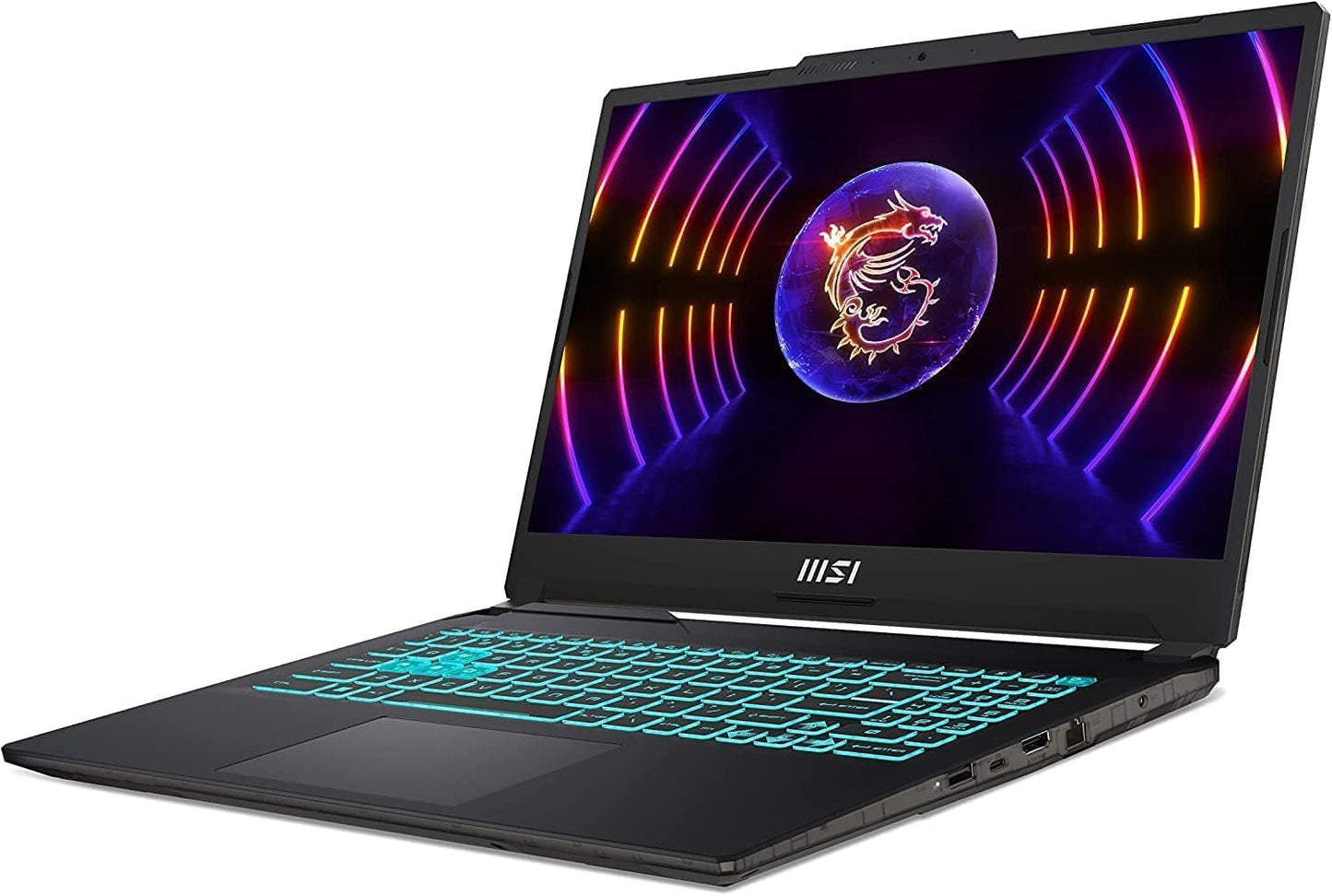 MSI Cyborg 15 Gaming Laptop, Microsoft Office Lifetime License, 13th Gen Intel i7-13620H, NVIDIA GeForce RTX 4050, 32 GB DDR5 RAM, 1 TB SSD, Backlit, 15.6" IPS FHD 144Hz Display, Windows 11 Pro