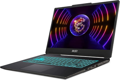 MSI Cyborg 15 Gaming Laptop, Microsoft Office Lifetime License, 13th Gen Intel i7-13620H, NVIDIA GeForce RTX 4050, 32 GB DDR5 RAM, 1 TB SSD, Backlit, 15.6" IPS FHD 144Hz Display, Windows 11 Pro