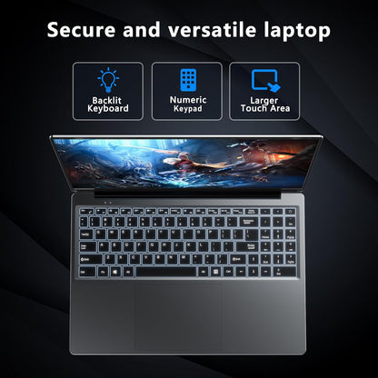 Gaming Laptop, 16 Inch Laptop Computer with Windows 11 Pro, Intel 12th Gen N150 Processor(up to 3.6GHz), 16GB RAM 1TB SSD, Backlit Keyboard, FHD 1920 * 1200, Bluetooth.