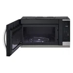 LG 2.1 cu. ft. Smudge Resistant Stainless Steel Over-the-Range Microwave with EasyClean® and ExtendaVent™