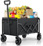Collapsible Wagon with Wheels – Foldable Utility & Dog Wagon Cart – 200lb Heavy-Duty Capacity - PuriLite
