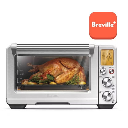 Breville Smart Oven Air Fryer Pro Stainless Steel BOV900BSSUSC: Convection Toaster Oven, 1800W, Automatic Shut-Off