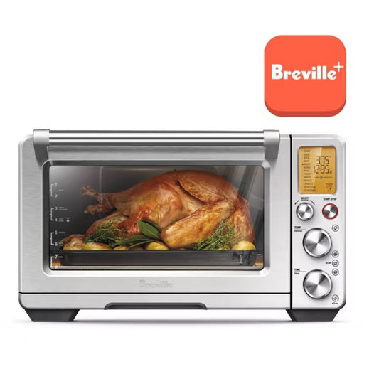 Breville Smart Oven Air Fryer Pro Stainless Steel BOV900BSSUSC: Convection Toaster Oven, 1800W, Automatic Shut-Off - PuriLite