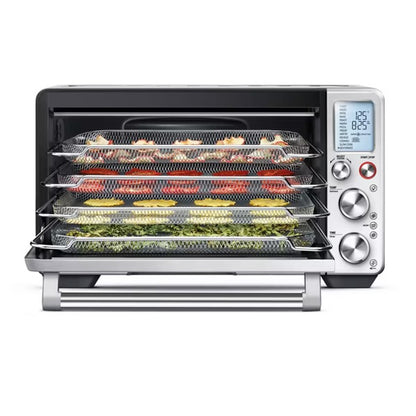 Breville Smart Oven Air Fryer Pro Stainless Steel BOV900BSSUSC: Convection Toaster Oven, 1800W, Automatic Shut-Off