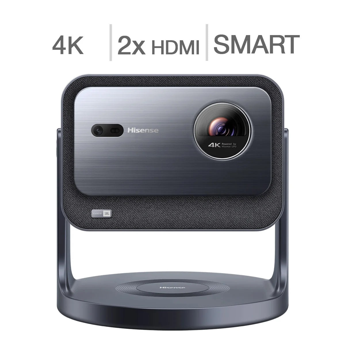Hisense C2 4K TriChroma Laser TV Projector – 65" to 300" Ultra-Large Display, 2000 ANSI Lumens, 4K UHD Home Theater, VIDAA Smart TV, HDMI 2.1 - PuriLite