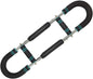 Twister Arm Trainer-Adjustable 40-110lb Arm & Chest Strengthener with 4 Detachable Springs, Portable Power Twister Bar for Home Gym, Men & Women- Full Upper Body Workout & Muscle Builder