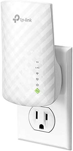 TP-Link AC750 WiFi Extender (RE220) - Covers Up to 1,200 Sq.ft and 20 Devices, Up to 750Mbps, Dual Band WiFi Range Extender, WiFi Booster to Extend Range of WiFi Internet Connection