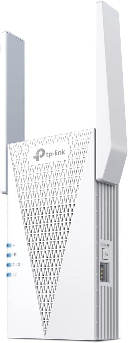 TP-Link AX3000 WiFi 6 Range Extender WiFi Booster (RE715X) – Dual-Band up to 3 Gbps, EasyMesh Compatible, OneMesh, Gigabit Port, Smart Signal Indicator, WPS Setup, WPA3 Security