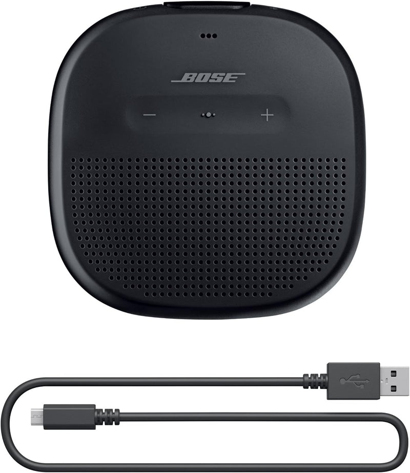 Bose SoundLink Micro Bluetooth Speaker: Small Portable Waterproof Speaker With Microphone, Black