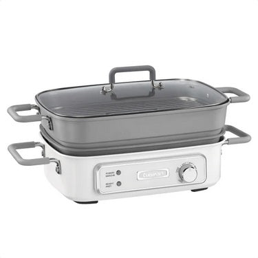 Cuisinart STACK5 Multifunctional Grill with Glass Lid