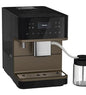 Miele CM6360 Milk Perfection Countertop Coffee Machine, Obsidian Black with Bronze Pearl Finish