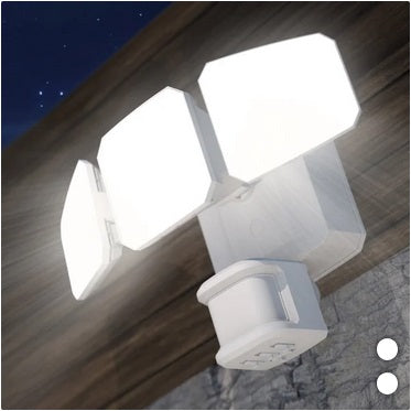 KODA Motion Activated Hardwired LED Security Floodlight