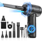 Compressed air Duster, Electric air Duster，Keyboard Cleaner for Office - no Canned air Duster - Reusable - Good Replacement for Compressed Air Can - Cordless Air Duster 7500mAh (‎GG09)