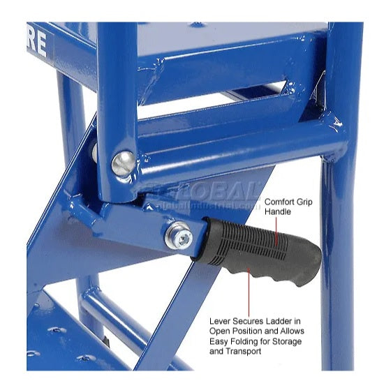 2 Step Lock-N-Stock Folding Ladder - LS2247