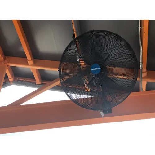 Global Industrial™ 30" Outdoor Rated Oscillating Wall Mount Fan, 2 Speed, 8,400 CFM, 3/10 HP