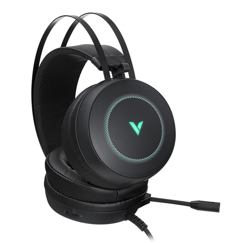 RAPOO VH160S - Virtual 7.1 USB Gaming Headset with Noise Cancellation - PuriLite
