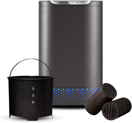 Smart Electric Composter for Kitchen, Counter 2.5L Mill Composter Kitchen Bin, Odorless/Low Noise/Auto-Stop, Disposer Turn Food Waste into Fertilizer