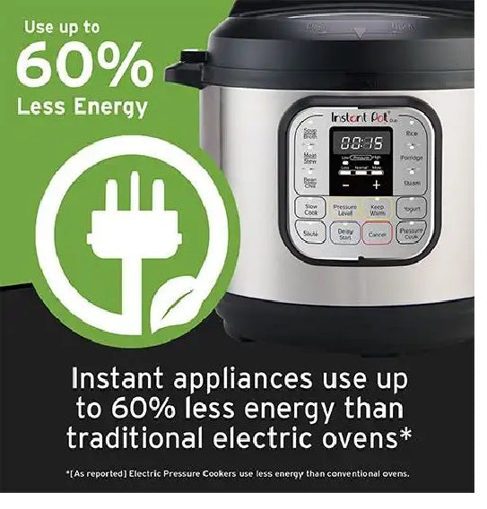 Instant Pot Duo Mini 3 - Quart Multi-Use Pressure Cooker V5 (110-0043-01) - PuriLite