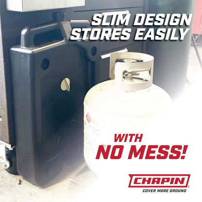 Chapin 78005 Low Profile Oil Drain Pan – 12 Quart (11.4L) Recycled Polyethylene Container for ATVs, Tractors, Lawn Mowers, Motorcycles