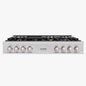 ZLINE 48 in. Classic Gas Rangetop with 8 Brass Burners and Porcelain Cooktop in Stainless Steel RT-BR-48