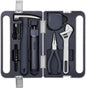 HOTO 3.6V Electric Screwdriver Tool Kit, Rechargeable Power Screwdriver Tool Kit, Includes Screwdriver/10 S2-Steel Bits/Spanner/Hammer/Plier/Tape Measure, Hidden Buckle Design
