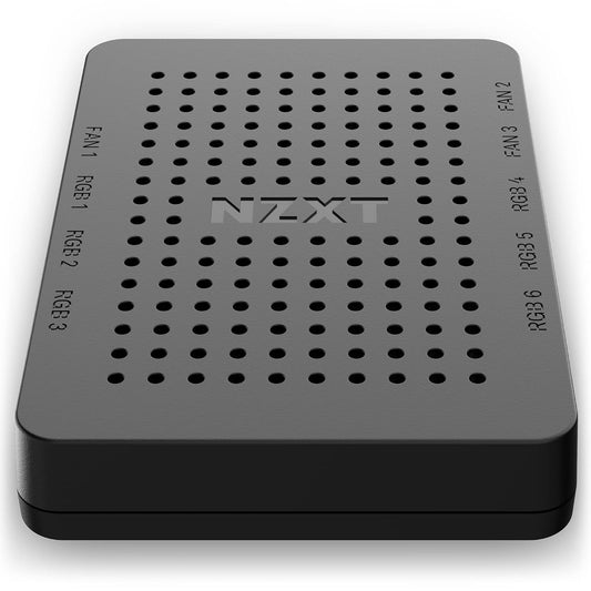 NZXT RGB & Fan Controller - AC-CRFR0-B1-6 - 6 RGB Channels - 3 Fan Channels - Black