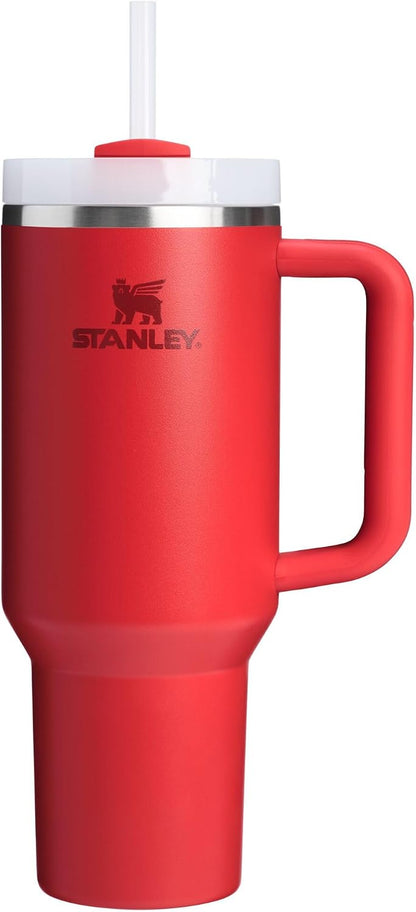 Stanley Quencher H2.0 Tumbler with Handle and Straw 30 oz | Flowstate 3-Position Lid | Cup Holder Compatible for Travel | Insulated Stainless Steel Cup | BPA-Free | Exclusive Lupine