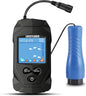 LUCKYLAKER Depth Ice Fish Finder Display Boat Ice Fishing Finder Sonar Portable Wired Fish Finders Transducer LCD Monitor