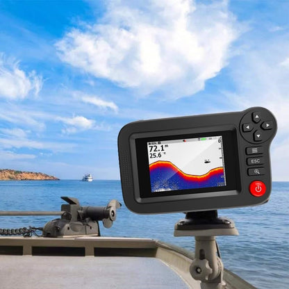 Wireless Sonar Fish Finder Color Screen Fishing Detector Underwater Depth Sounder