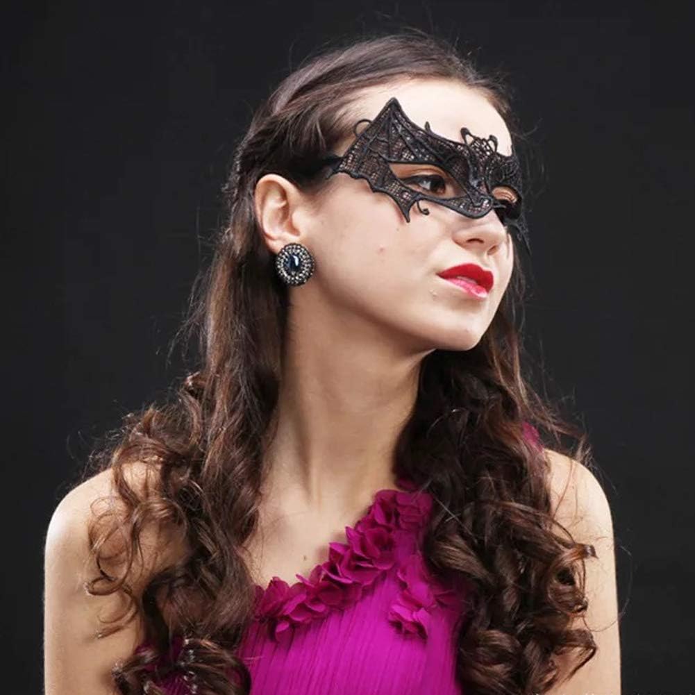 Reuglobal Masquerade Lace Eye Mask for Party