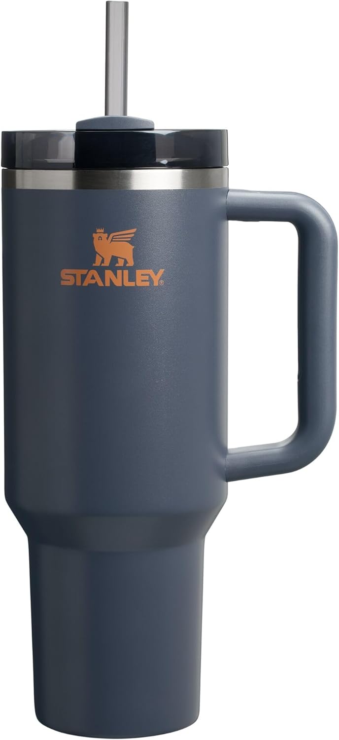 Stanley Quencher H2.0 Tumbler with Handle and Straw 30 oz | Flowstate 3-Position Lid | Cup Holder Compatible for Travel | Insulated Stainless Steel Cup | BPA-Free | Exclusive Lupine