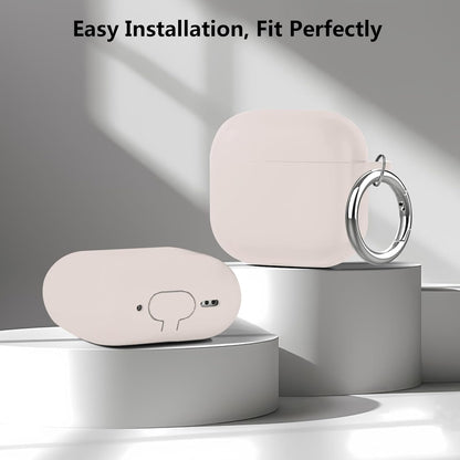 Aircawin for Airpods 4 Case Cover,Shockproof Case for Airpods 4th Generation Case Cover 2024,Premium Silicon Case with Keychain and Cleaing Pen for Airpods 4 Gen, Wireless Earphone Accessories-Blue
