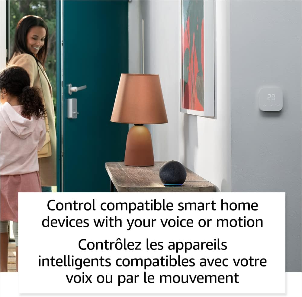 Amazon Echo Dot (newest model), Vibrant sounding Alexa speaker, Great for bedrooms, dining rooms and offices, Charcoal