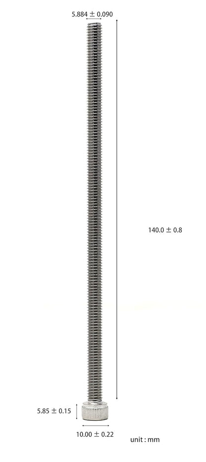 iexcell 25 Pcs M6 x 20mm Thread Pitch 1 mm Stainless Steel 304 Hex Socket Head Cap Screws Bolts Kit