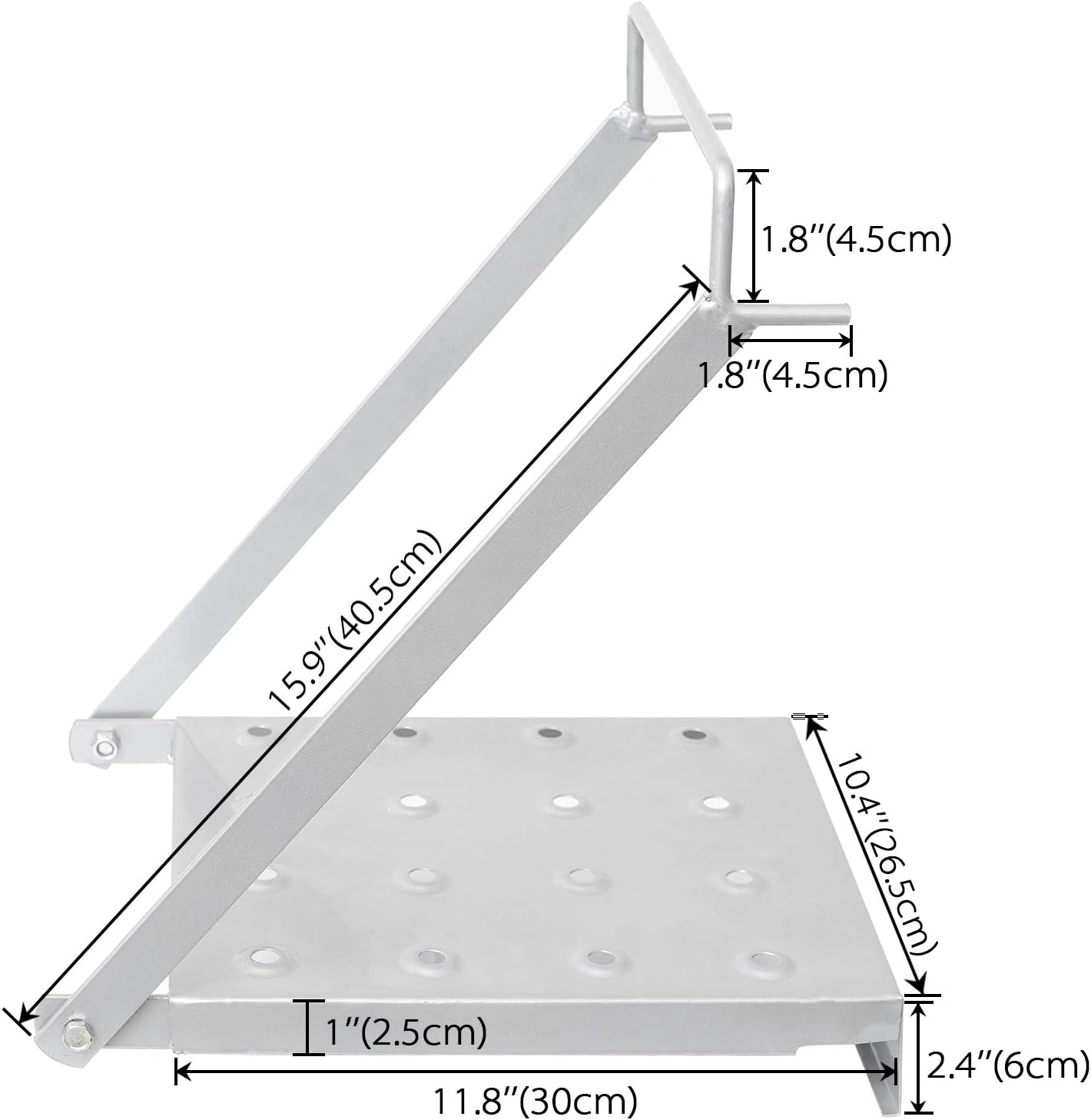 Ladder Platform Accessory, Heavy Duty Ladder Work Stand System Accessories Holds 400 Pound
