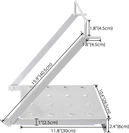 Ladder Platform Accessory, Heavy Duty Ladder Work Stand System Accessories Holds 400 Pound