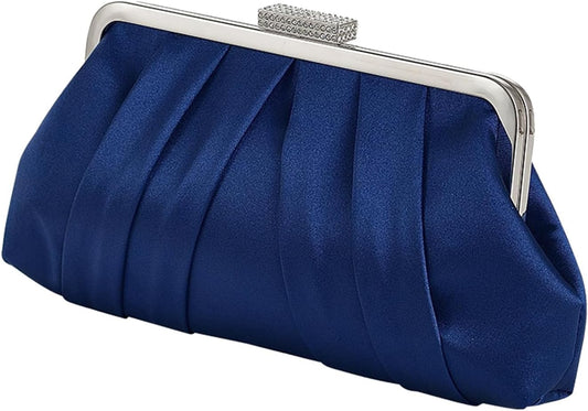 JAMBHALA Seashell Purse for Women Clear Evening Shoulder Bags with Pearl Chain