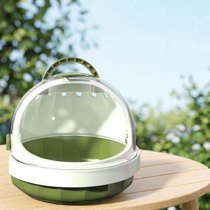 Bird Carrier Pet Carrier Portable Bird Cage for Parakeet Panoramic View, Small Bird Travel Carrier, Style to 3
