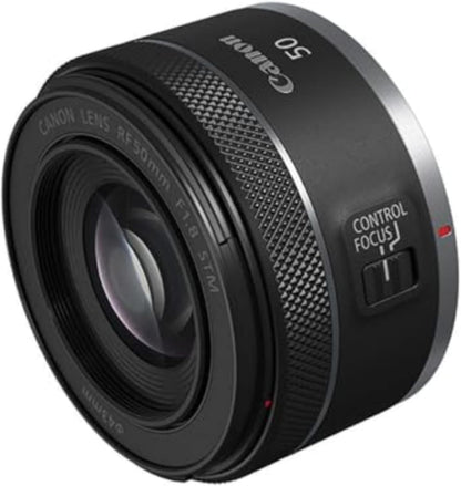 Canon RF50mm F1.8 STM for Canon Full Frame Mirrorless RF Mount Cameras [EOS R, EOS RP, EOS R5, EOS R6](4515C002)