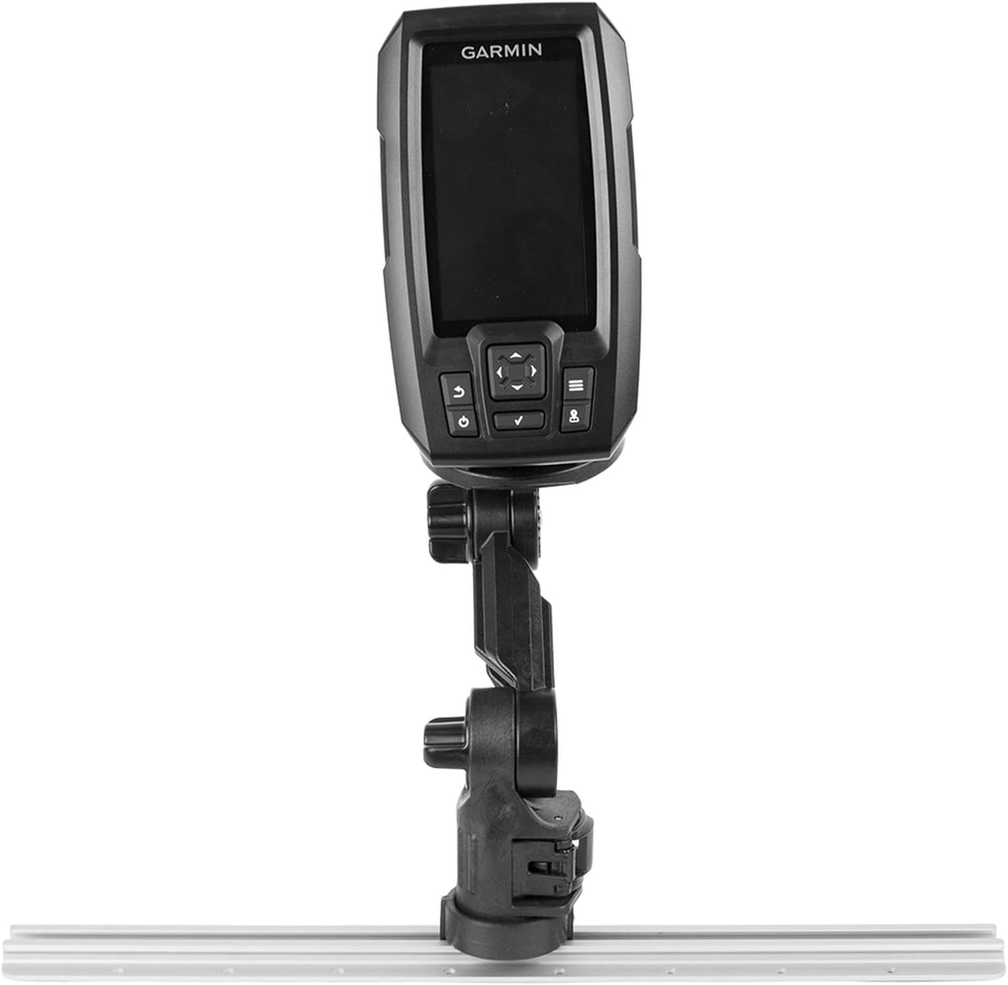 Yak Attack Round Base Fish Finder Mount, Black - FFP-1005