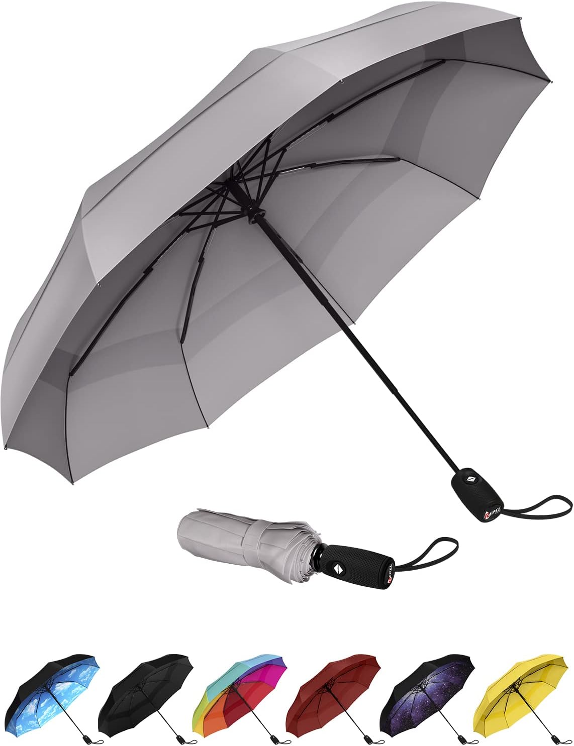 Purilite Select Windproof Travel Umbrella