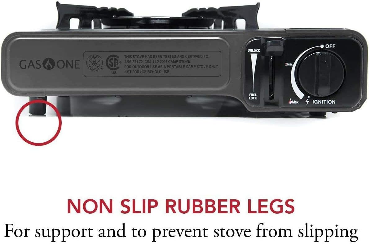 Gas ONE GS-1000G 7,650 BTU Portable Butane Gas Stove