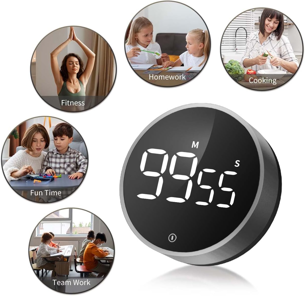 Purilite Select Magnetic Digital Timer