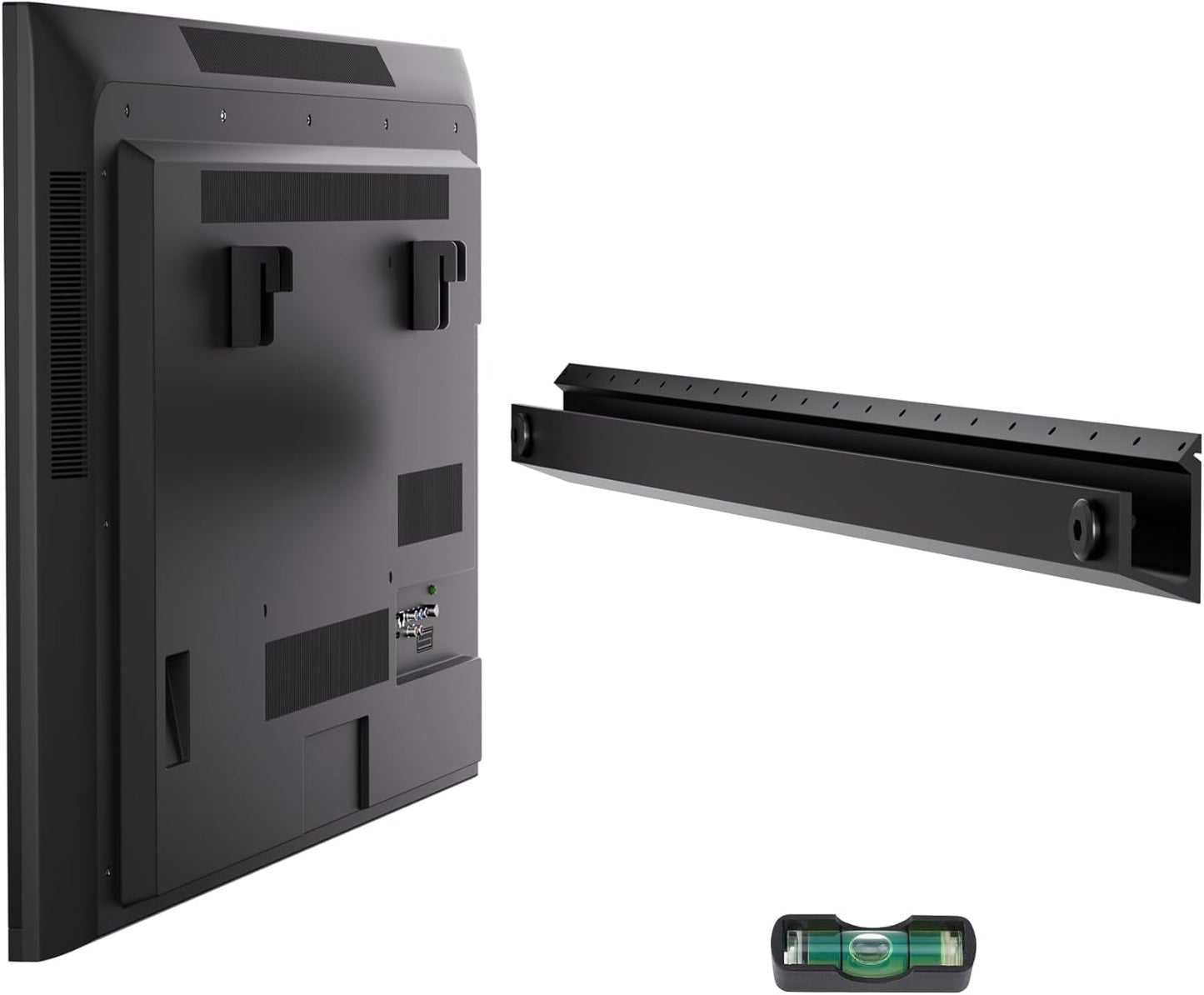 AENTGIU Studless TV Wall Mount, No Drill Drywall TV Bracket Hanger for 32-75 inch Flat Screen TVs, No Anchors, No Stud, Heavy Duty, Easy Install with All Hardware Included