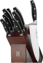Zwilling J.A. Henckels HI Forged Contour 9 PC Block Set, Black/Silver