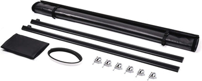 Amazon Basics Soft Roll Up Tonneau Cover for 2014-2019 Chevy Silverado, GMC Sierra 1500, 2015-2018 Silverado Sierra 2500 3500 HD, Fleetside 6.5' Bed