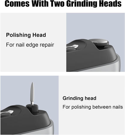 Yosody Nail Clipper, Fanyil Easyclip Smart Nail Clipper, Yosody EasyClip Electric Nails Clippers for Senior, with LED Light & Nails Scraps Storage & Polishing (Purple)